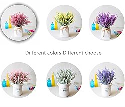 CATTREE Artificial Lavender, 8pcs Plastic Plants