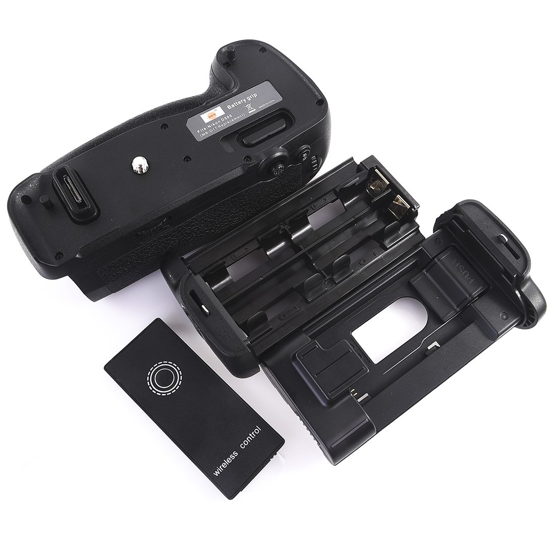 DSTE Remote Vertical Battery Grip Holder Compatible for Nikon D500 Digital SLR Camera as MB-D17