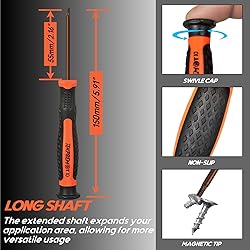 TEKPREM 8 in 1 Small Torx Screwdriver Set with T3