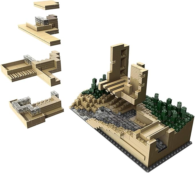 falling water lego set