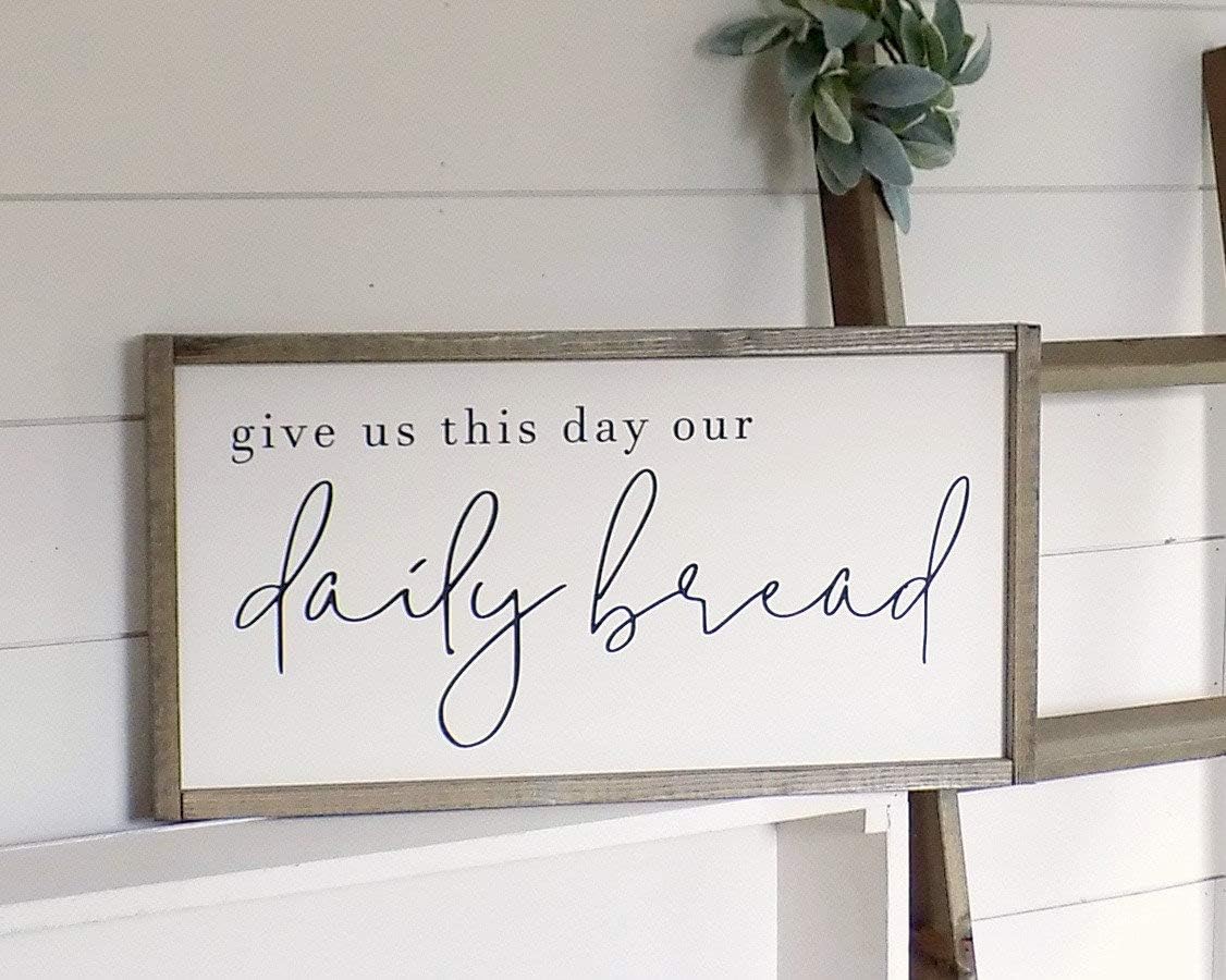 Best Dining Room Prayer Sign