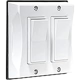 TayMac 5127-1 2-Gang Weatherproof Decorator Switch