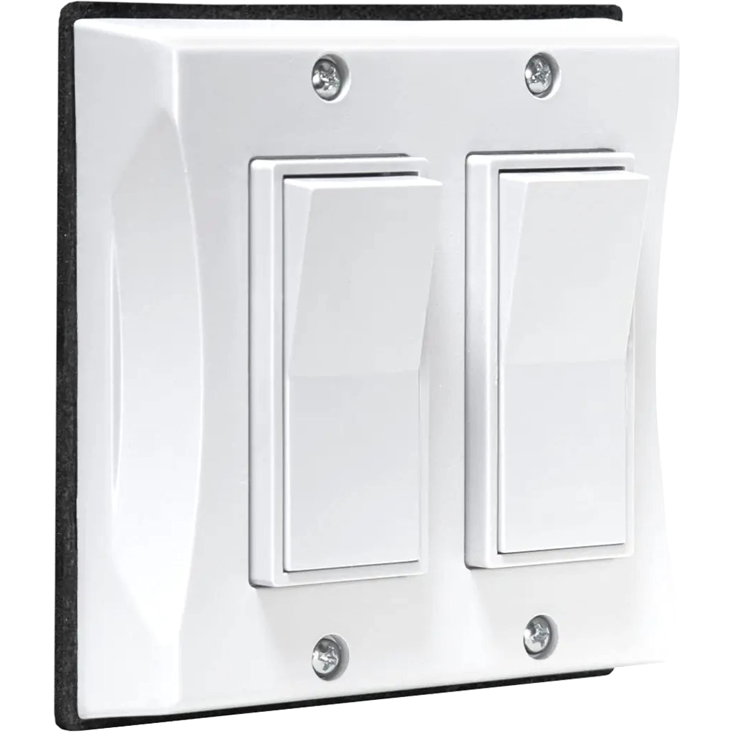TayMac 5127-1 2-Gang Weatherproof Decorator Switch