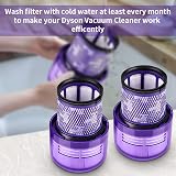 morpilot Filters for Dyson V11 V15 SV14 Absolute Animal 2 Pack view 5