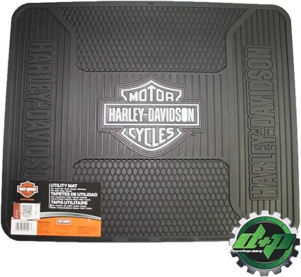 Diesel Power Plus Harley Davidson Utility Floor Mat Tread Hd Shop Garage Back Rear Floor Gray B S