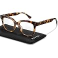 miyya Blue Light Glasses for Women - Oversized UV & Blue Light Blocker Chunky Frames, Stylish Eyewear Access