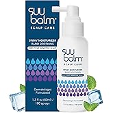 Suu Balm Dry Scalp Treatment, Rapid Itch Relief Anti-Dandruff Scalp Spray Moisturizer, Cooling Itchy Scalp Treatment for Flaky Sensitive & Psoriasis, Cooling Menthol & 5 Ceramides, 1.35 fl oz