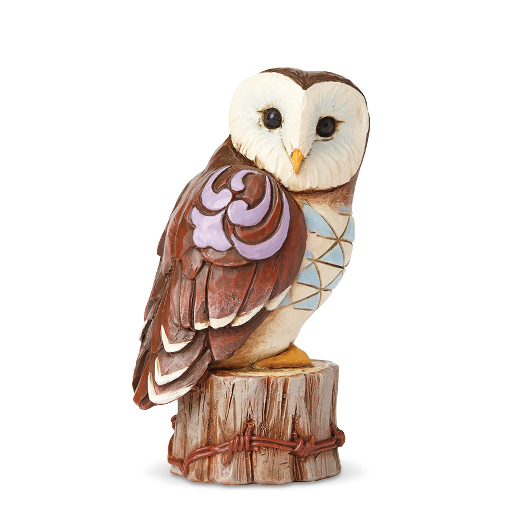 Enesco Jim Shore Heartwood Creek Miniature Barn Owl Figurine 4055064 New Bird Mini