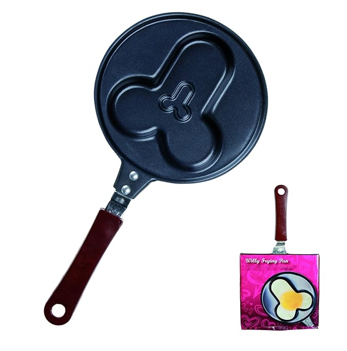 Novelty Penis Frying Pan Gents, Mens, Mans, His, Lady, Ladies, Women