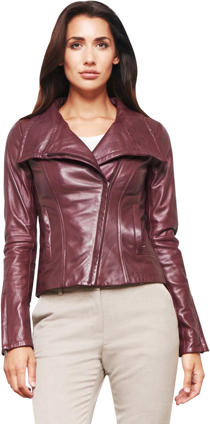 Danier Women's Bree Lamb Leather Biker