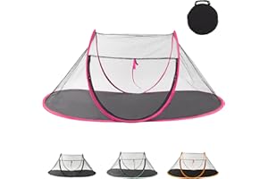 Realife Portable, Foldable Outdoor Cat Tent for Dogs and Small Animals, Rose Red