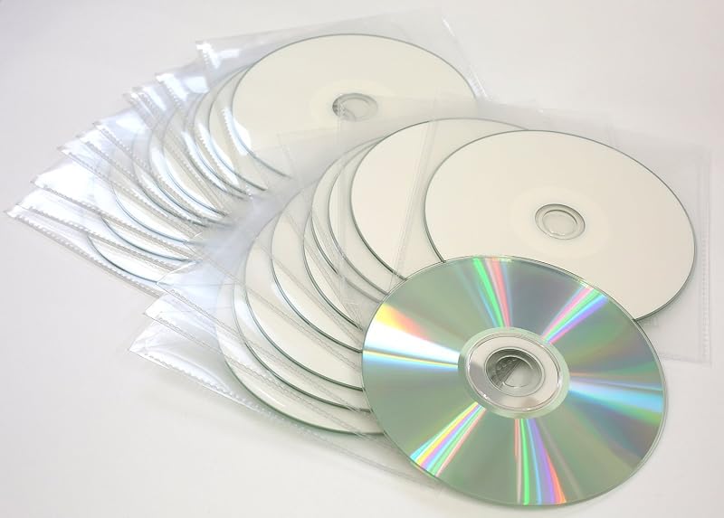 Promedia 5pk DVD-R 4.7GB White Thermal Printable Disc in Plastic Sleeves