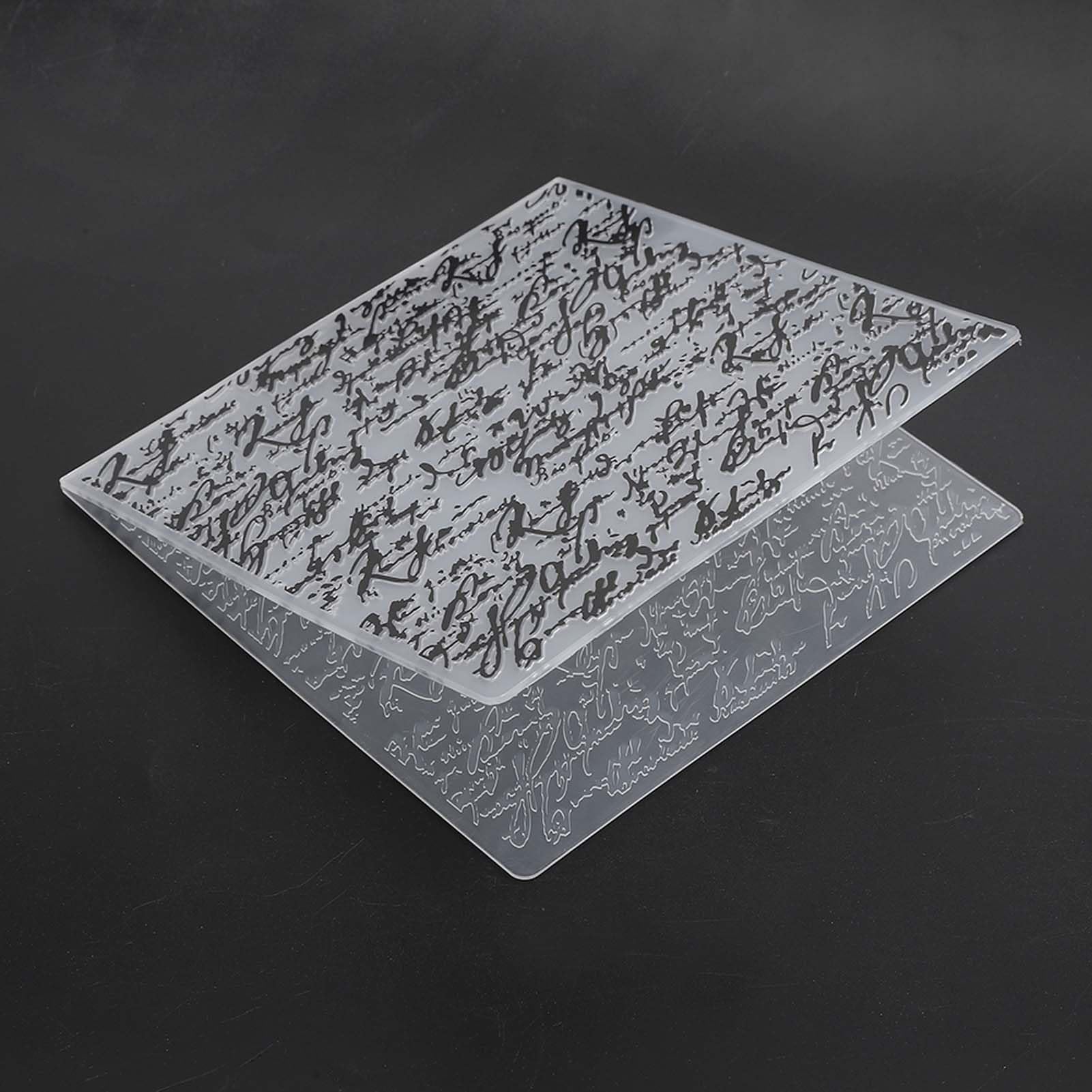 2pcs Embossing Folders Concave Convex Scrapbooking Template for Handcraft Photo Album Decoration Card DIY (EM198) (EM196)