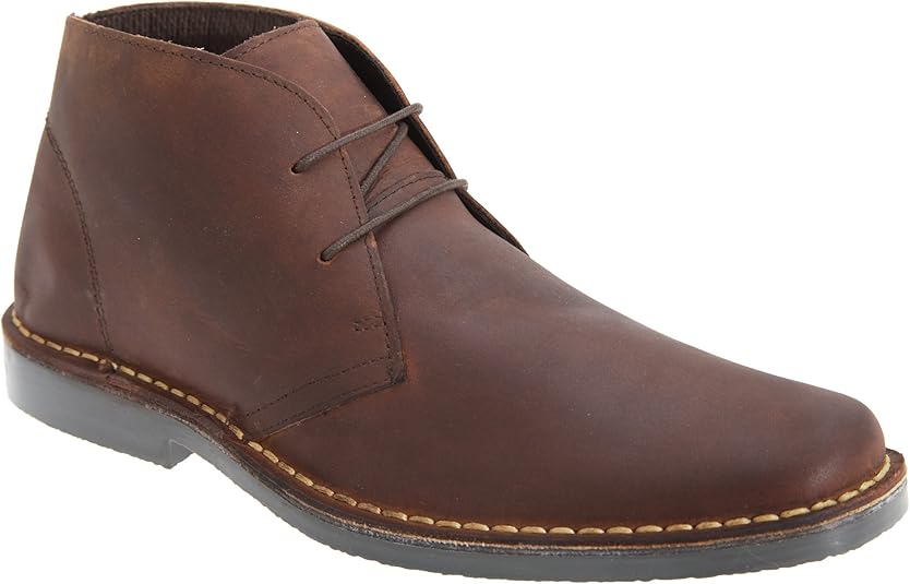 mens leather desert boots uk