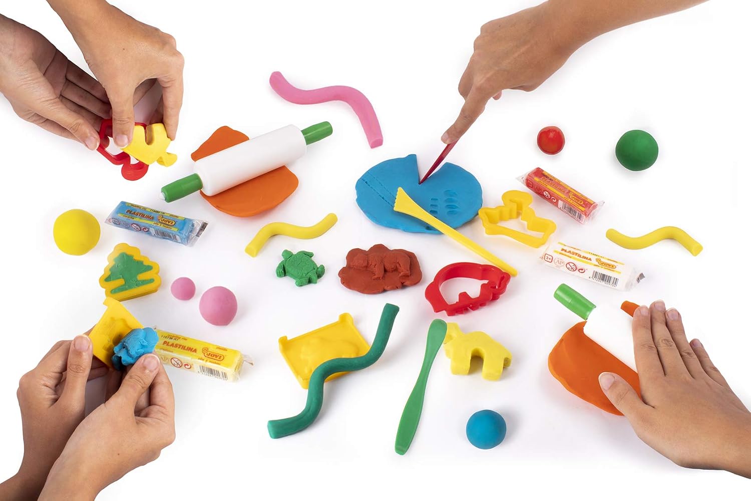 Jovi - Briefcase Modelling Clay Transparent (230), Assorted, 50 x 175 x 255 cm - Image 4