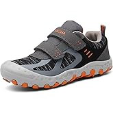 Mishansha Boy's Girl's Hiking Shoes Low Top Sneakers Outdoor Trekking Walking Climbing Running Shoes