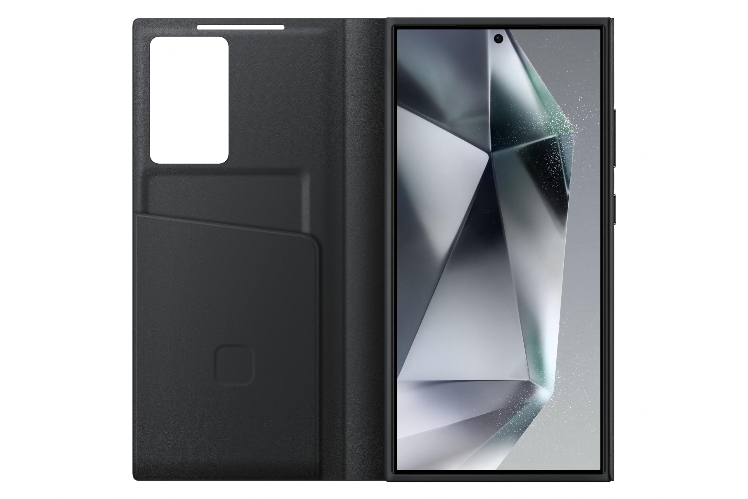 Samsung Galaxy Official S24 Ultra Smart View Wallet Case, Black