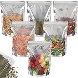 Ctosree 200 Pcs Stand Up Pouch Bags, Sealable Heavy