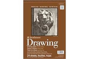 Strathmore 400 Smooth Surface Wire Bound Drawing Pad, 9 x 12 Inches (ST400-104)
