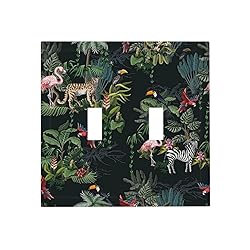 Spshian Decorative Switch Plate Covers Wild Jungle