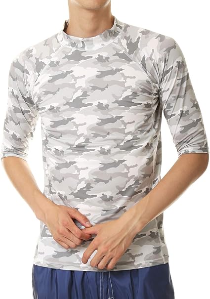 Amazon トップイズム ラッシュガード メンズ 水着 Uvカット Tシャツ 9分袖 半袖 水着 通販 Amazon トップイズム ラッシュガード メンズ 水着 Uvカット Tシャツ 9分袖 半袖 水着 通販