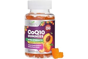 NATURE'S CHOICE CoQ10 100mg Gummies - 3X Better Absorption, Antioxidant for Heart Health Support & Energy Production, Ultra Coenzyme Q10 Vitamins, Coq 10 Supplements, Dietary Supplement, Non-GMO - 60 CoQ10 Gummies