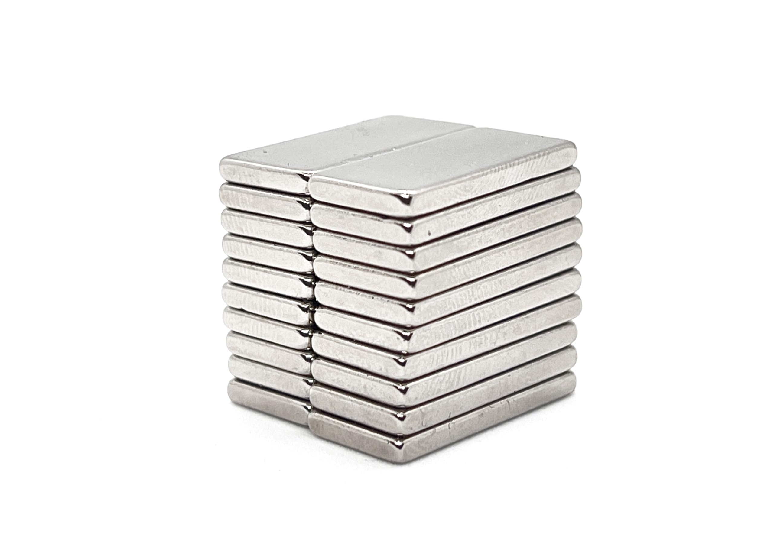 SANKRO 16 Neodymium Magnets (20 x 10 x 2 mm) – Magnets – Powerful Magnets – Neodymium Magnet – Fridge Magnets – Magnetic Whiteboard Magnets – Small Magnets – Powerful Neodymium Magnets (20 x 10 x 2)
