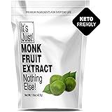 It's Just - 100% Monkfruit Extract Powder, Keto Friendly Sweetener, Monk Fruit, Sugar-Free, Non-GMO, 25% Mogrosides, Non-Glyc