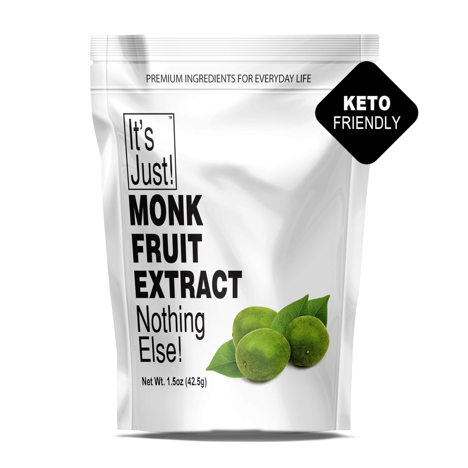 It's Just 100 Monkfruit Extract Powder, Keto Friendly