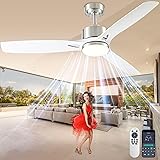 DIAMONDFORGE 52 Inch Ceiling Fans with Lights and