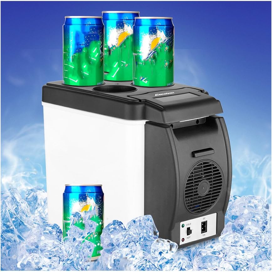 Car Mini Refrigerator, Doinshop Portable 12V 6L Thermoelectric Cooler Warmer Travel Fridge