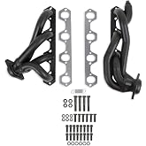 Flowtech 91628FLT Shorty Headers - Black Painted