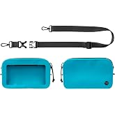 Nite Ize RunOff Waterproof Hip Pack - Beach &amp; Hiking Essential - Bag for Phone &amp; Travel Essentials - Crossbody Beach Tote &amp; Travel Pouch with IP67 Rating - Blue
