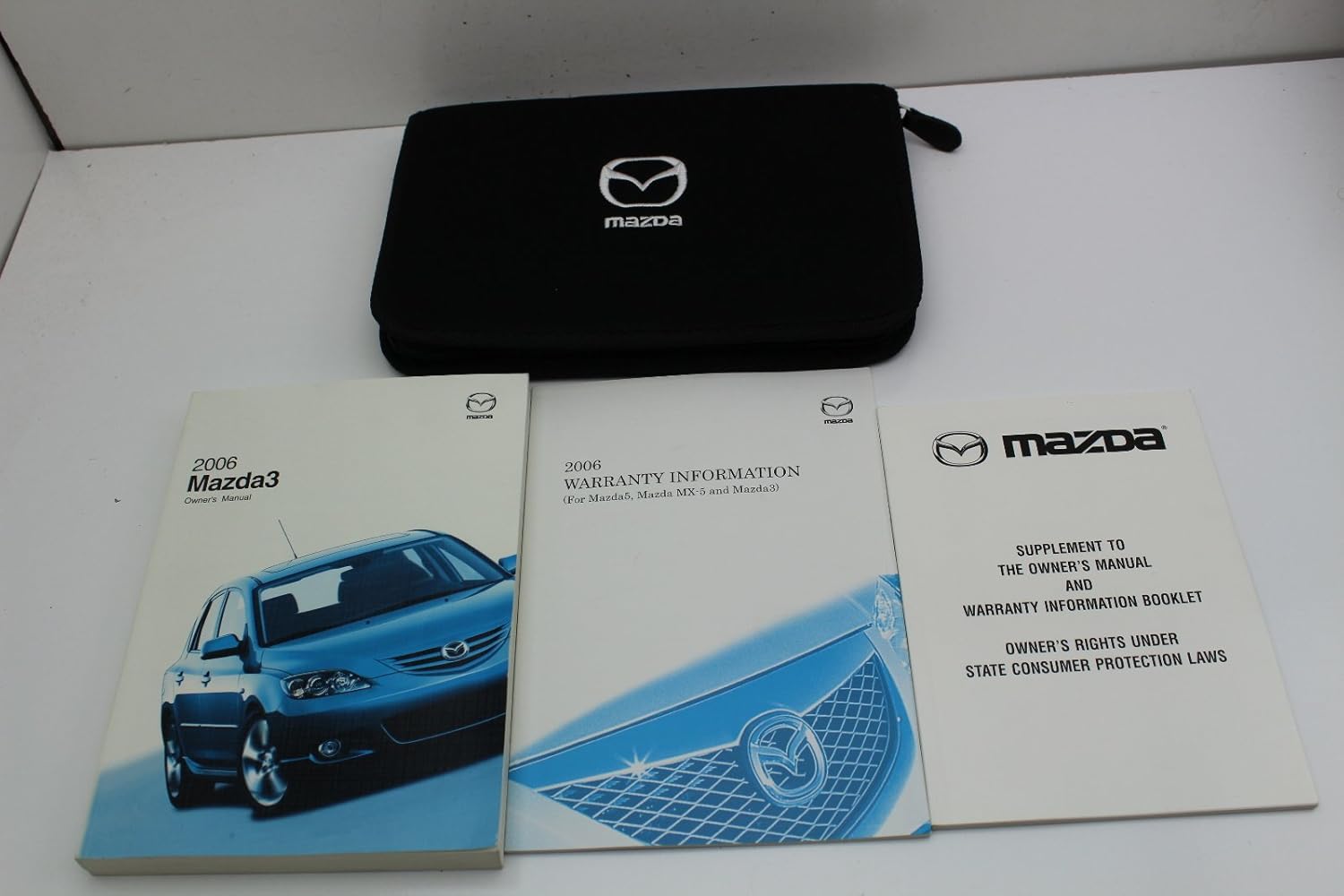 Amazon.com: 06 Mazda 3 Vehicle Owners Manual Handbook Guide Set: Everything  Else