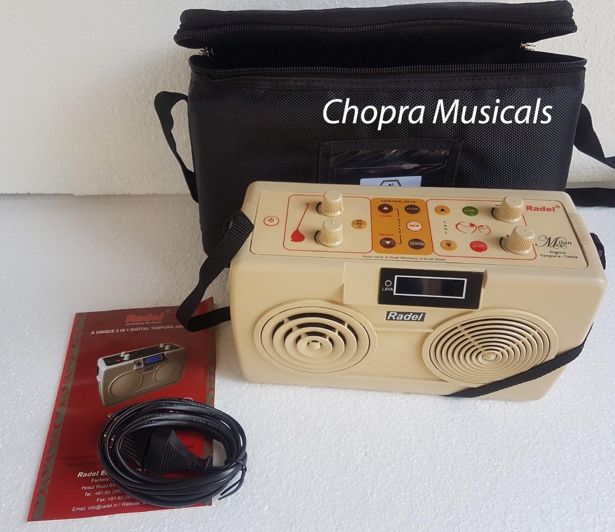 Tablas USPDIDIF Digital Tabla and Tanpura Sound Machine Instruction