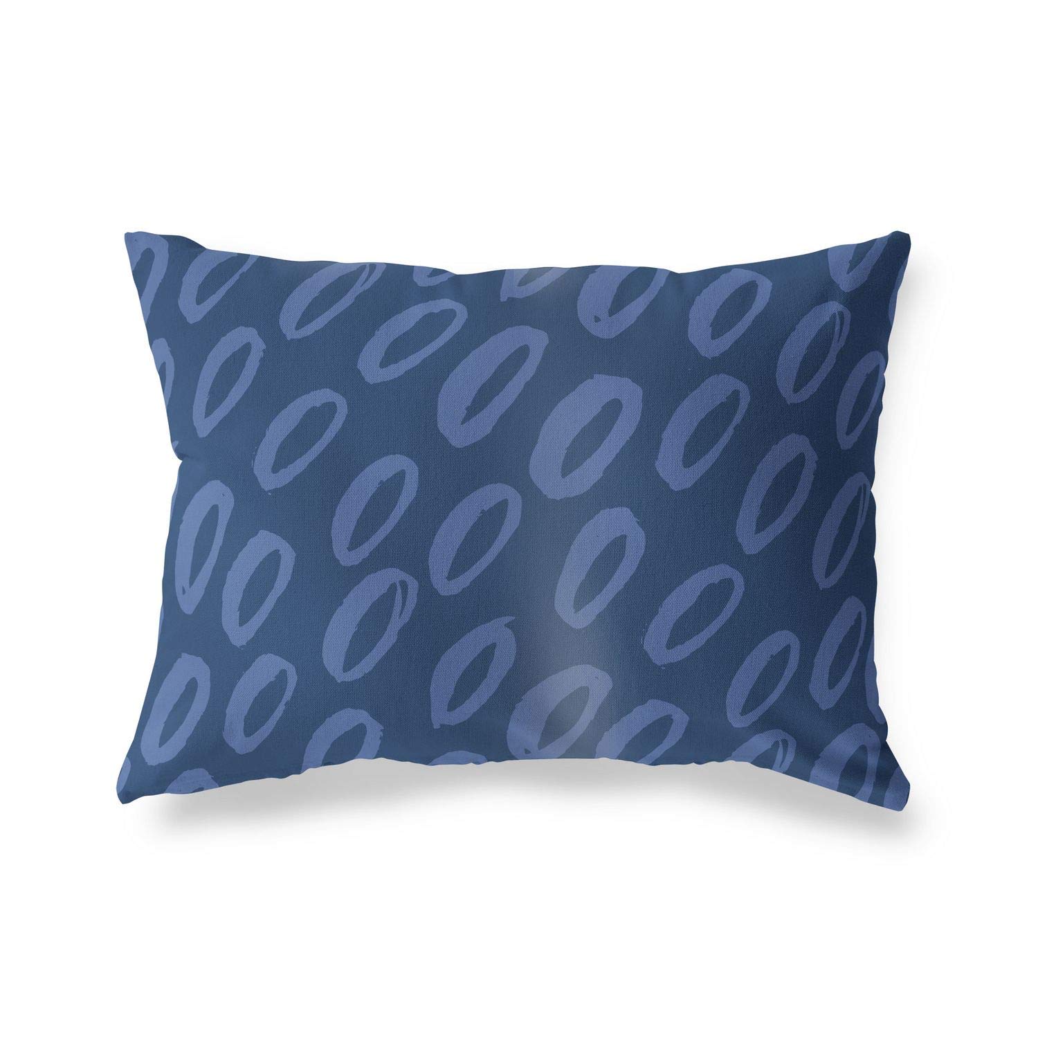 BonaMaison Decorative Cushion Cover, Blue Throw Pillow Covers, Home Decorative Pillowcases for Livingroom, Sofa, Bedroom, Size: 45X60 Cm - Designed and Manufactured in Turkey