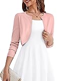 OmicGot Women's Long Sleeve Shrugs Open Front