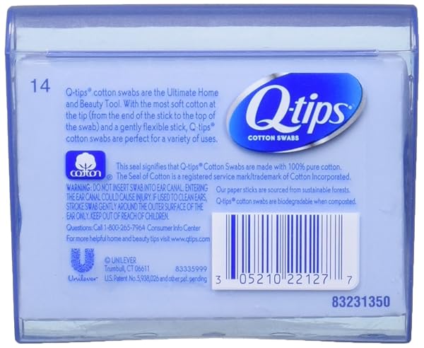 Q-TIPS COTTON SWABS PURSE TRAVEL SIZE PACK, 30 COUNT BY Q-TIPS