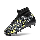 DREAM PAIRS Boys Football Cleats Youth High Top