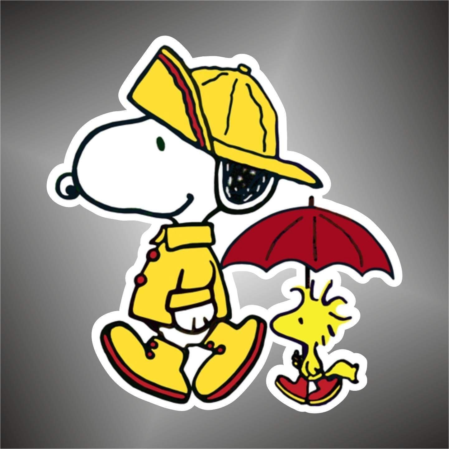 Graphiclab Aufkleber Sticker Snoopy Peanuts Linus Comics Cartoon