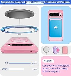 JIC AirGuard-Mag Series - for Pixel 9 + Pixel 9 Pro