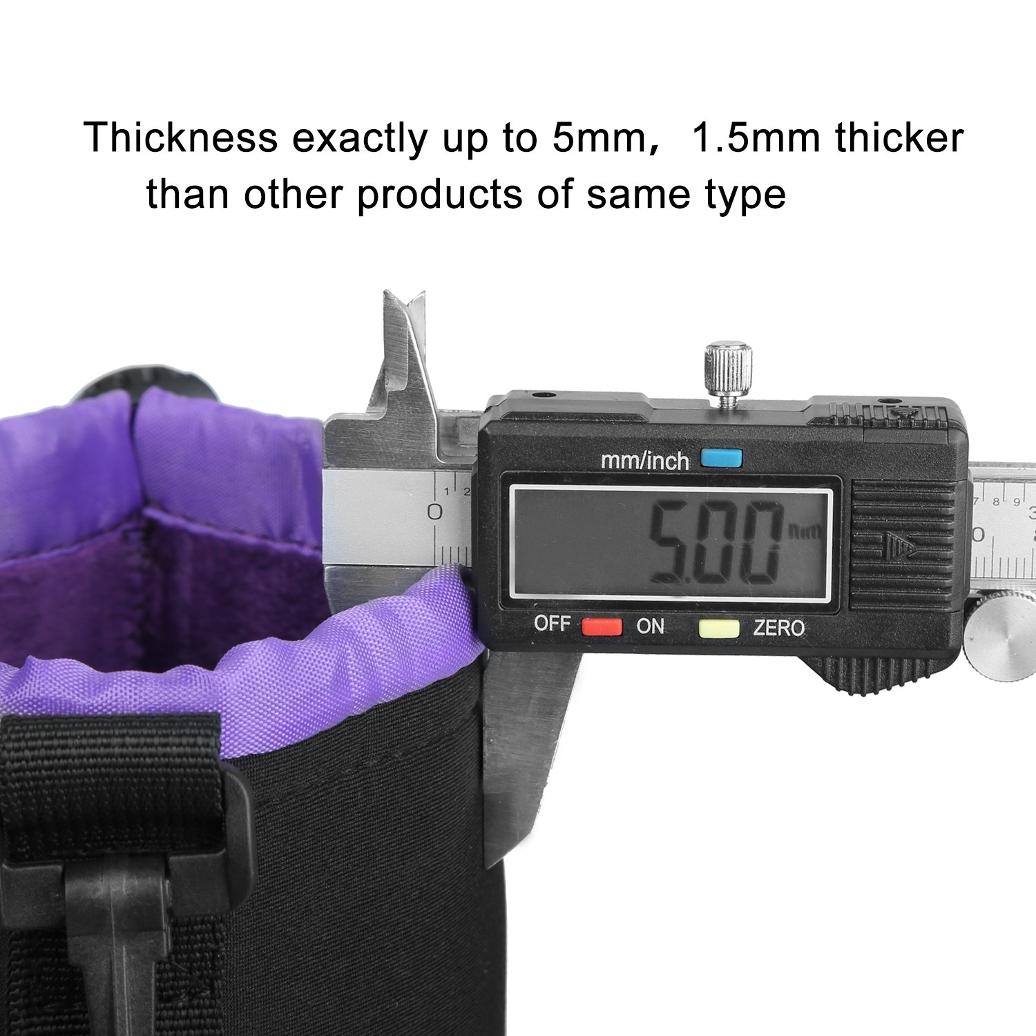 4 Pack Lens Pouch Case, pangshi LC-4 Lens Protected Bag with 5mm Thick Protective Neoprene Soft Plush for Canon Nikon Sony Panasonic Pentax Olympus Fuji DSLR Camera, Size: S,M,L,XL.