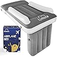 LUMARA Toddler Airplane Bed - Inflatable Airplane Bed for Toddlers, Plane Baby Seat Extender for Kids - Blow Up Air Mattress for Child Flight Sleep with Safety Belt, Innovative Valves, No Pump Needed