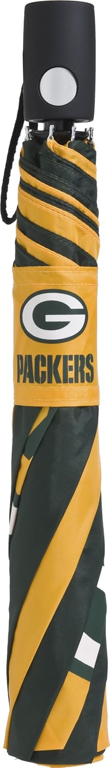 NFL Green Bay Packers Auto Folding Umbrella : Golf Umbrellas : Sports & Outdoors