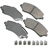 Akebono Brake Pad Set (ACT1273) , GREY