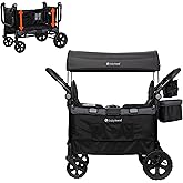 Baby Trend Quest Plus 3-in-1 Stroller Wagon, Dash Black