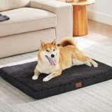 Bedsure Large Dog Bed Washable Orthopedic Pillow Crate Mattress 91x69x7.6cm view 8