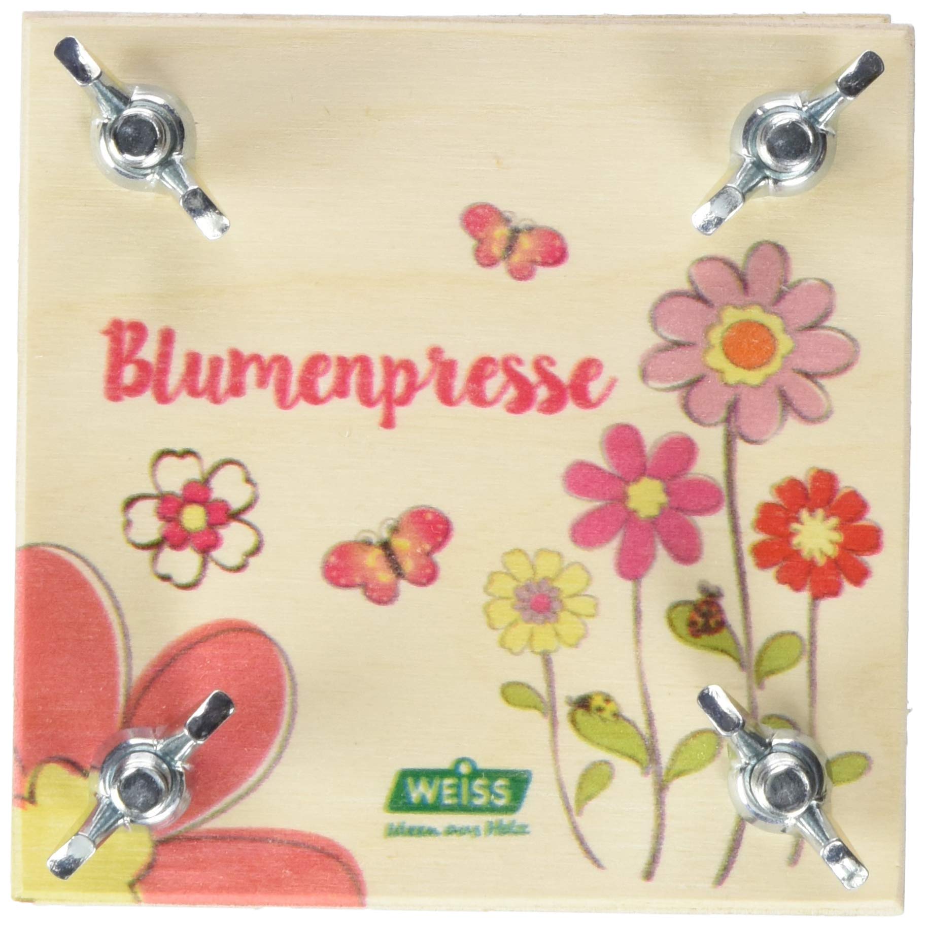 Weiss Natur Pur Weiss Natur PurB09710 Small Colourful Flower Press, Multi Color