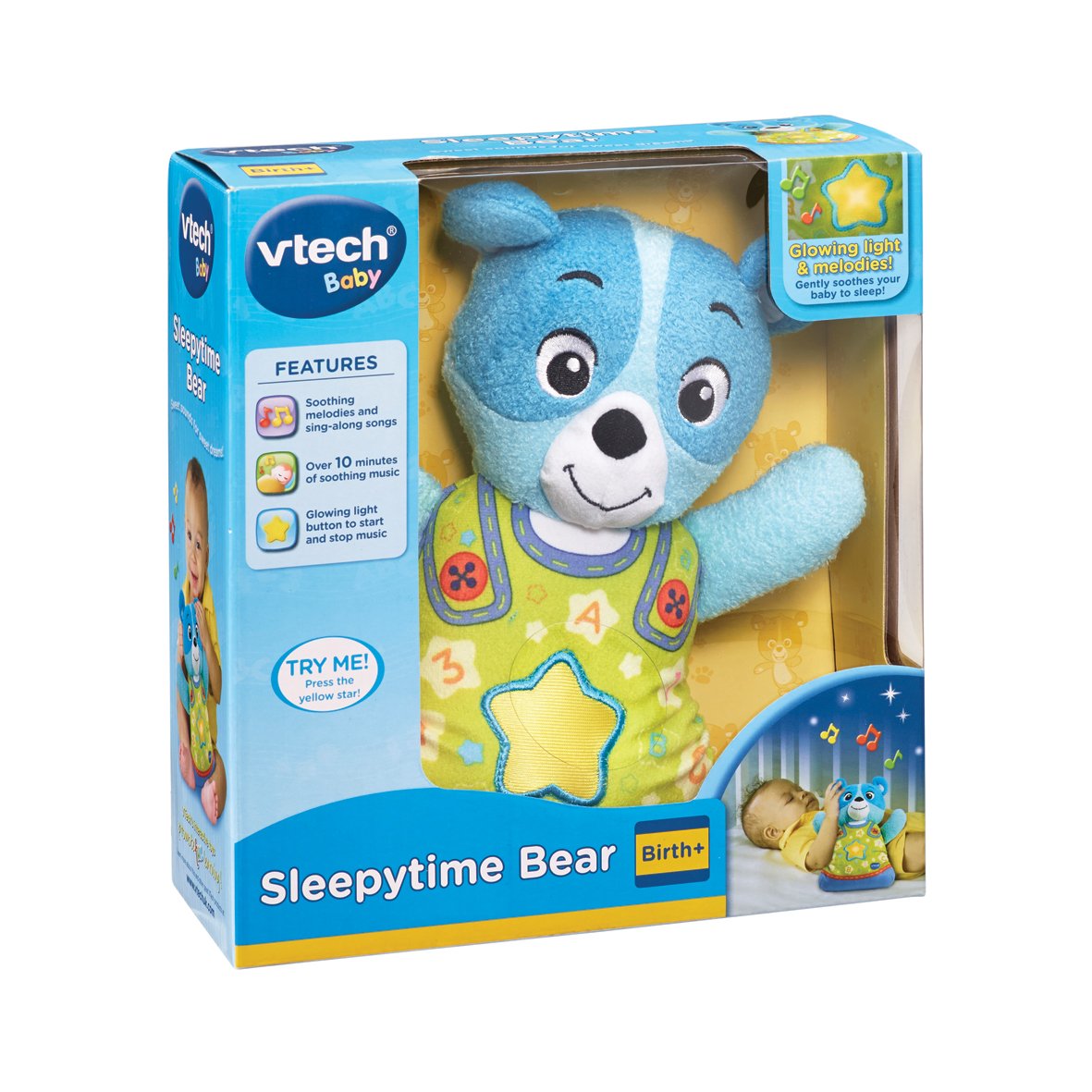 vtech bear blue