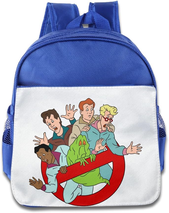 XJBD Custom Cool Ghostbusters Children School Bagpack Bag For 1-6 Years Old RoyalBlue